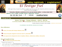 Tablet Screenshot of eltestigofiel.org